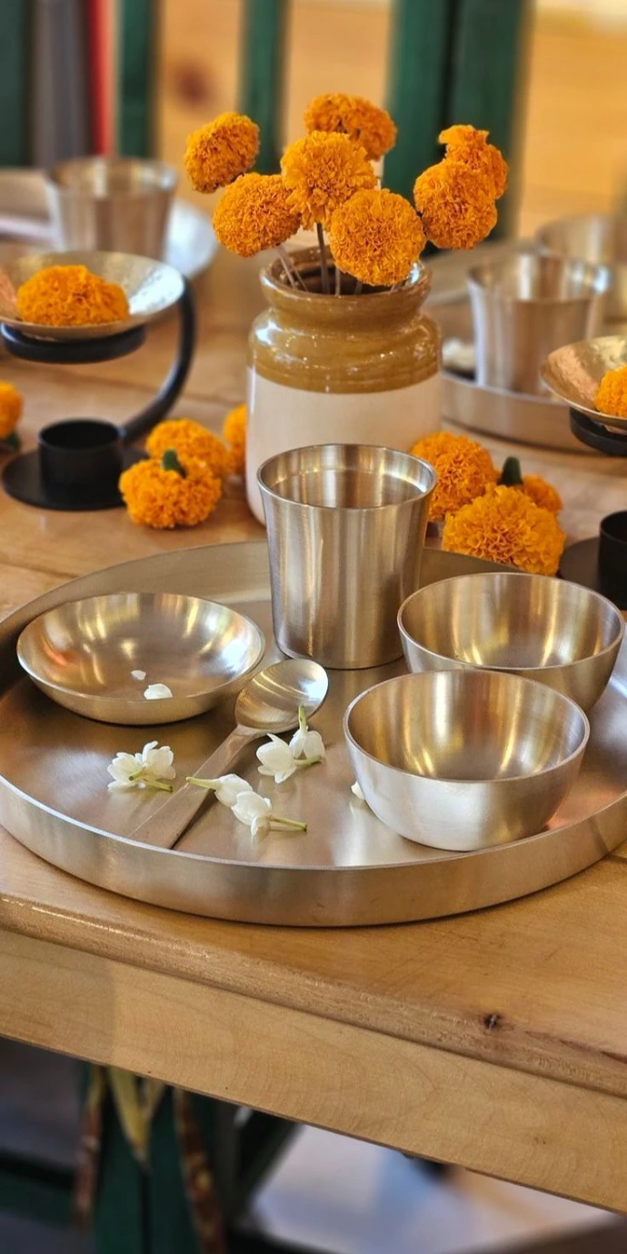 kansa thali set 
