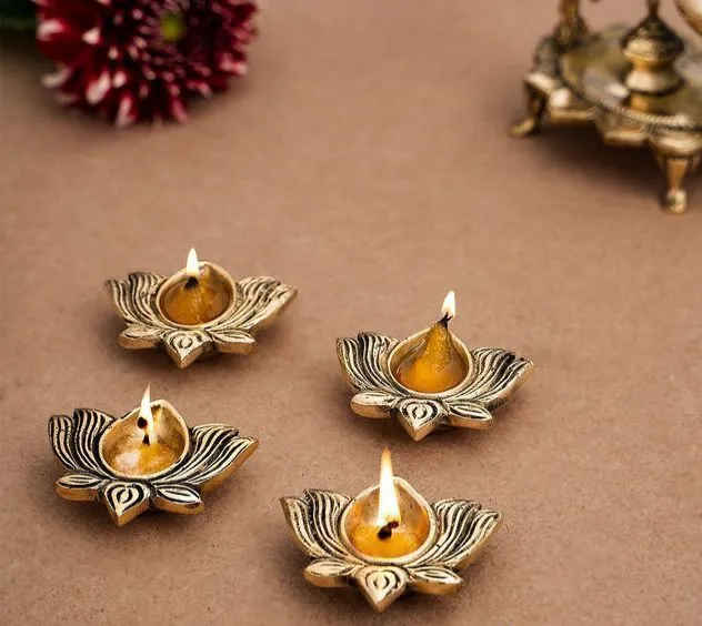 Lotus diya small
