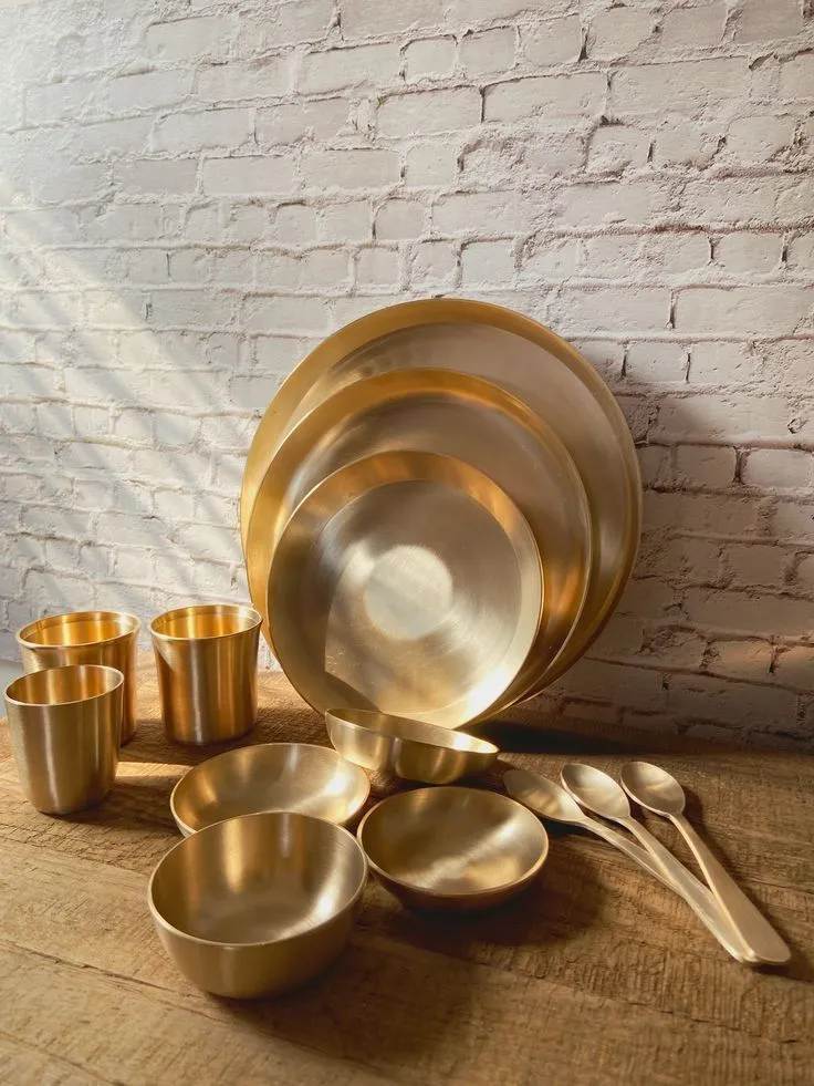 kansa dinner set (Plain)