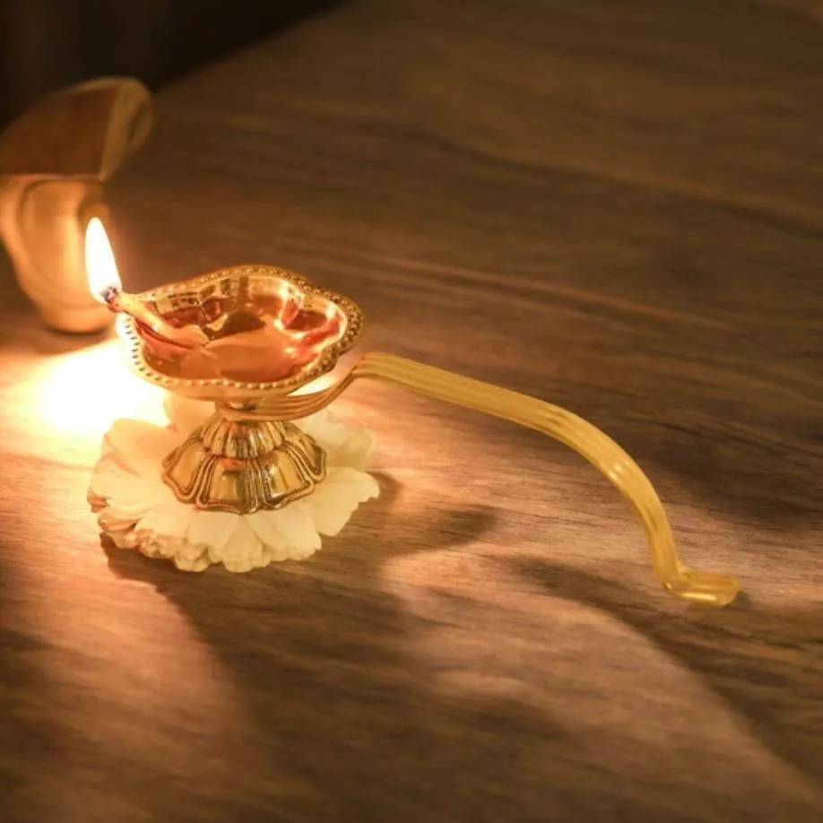 Brass aarti diya